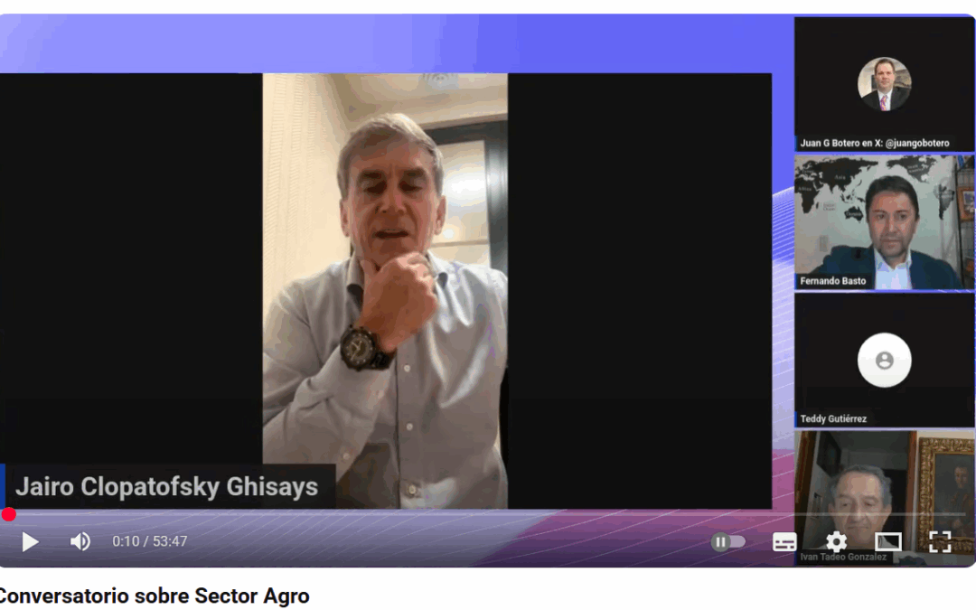 Conversatorio sobre el agro: realidades, desafíos y oportunidades para Colombia